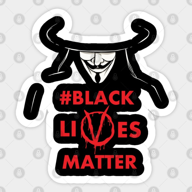 black lives matter Sticker by opoyostudio